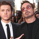 Tom Holland and Robert Downey Jr. (Photo: Todd Williamson/Getty Images)